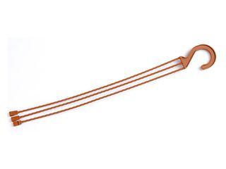 Závěs plastový na žardinky, terakota, délka 45 cm