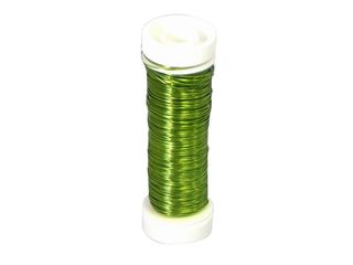 Drát floristický pr.0,3mm, 25g, zelený