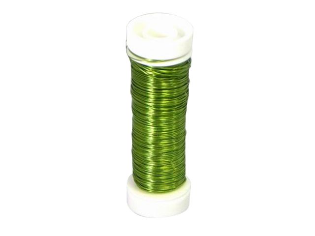 Obrázek produktu Drát floristický pr.0,3mm, 25g, zelený