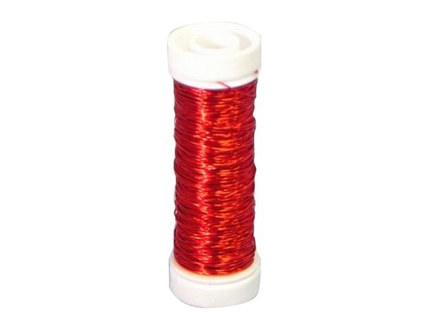 Obrázek produktu Drát floristický pr.0,3mm, 25g, červený