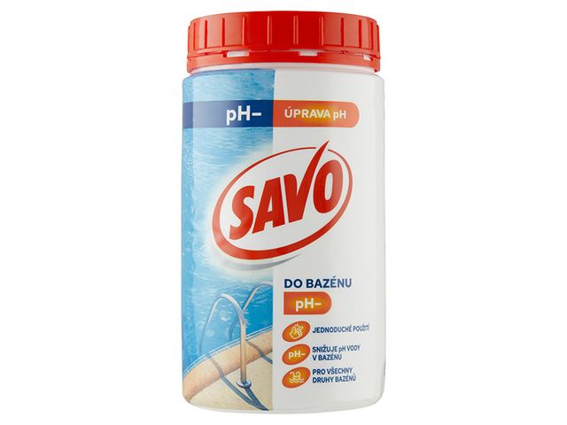 Obrázek produktu SAVO bazén PH mínus 1,2 KG