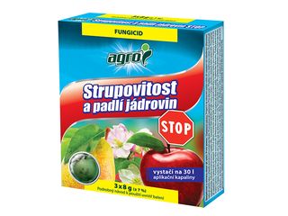 Strupovitost a padlí jádrovin STOP 3x8g, Agro