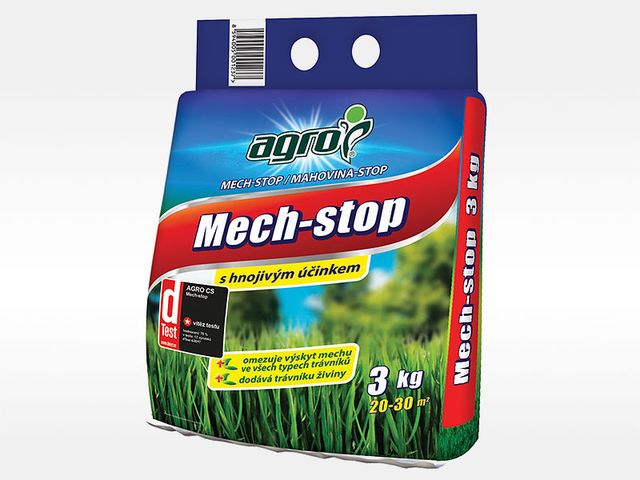 Obrázek produktu Mech-stop 3kg, sáček s uchem, Agro