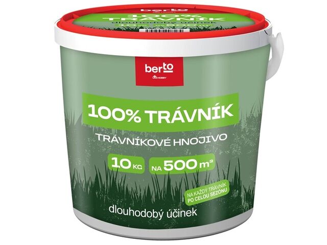 Obrázek produktu Hnojivo Berto trávníkové 100% trávník 10kg