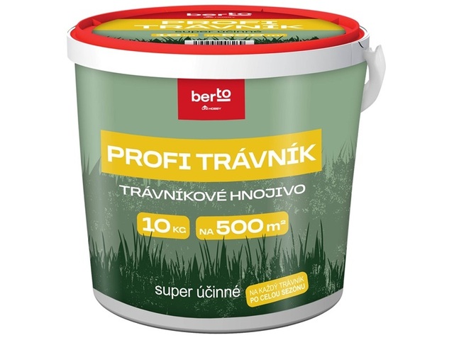 Obrázek produktu Hnojivo Berto trávníkové Profi trávník 10kg