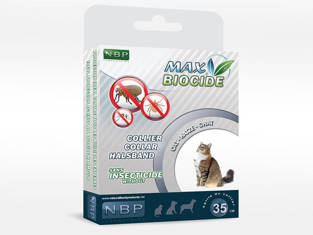 Obrázek produktu Obojek antiparazitní Max Biocide Collar Cat 42cm