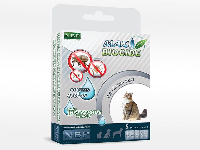 Obrázek produktu Kapsle antiparazitní pro kočku Max Biocide Spot-on 5x1ml