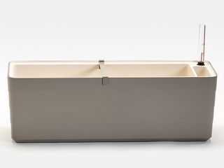 Truhlík samozavlažovací Berberis, taupe + slonová kost, 60cm