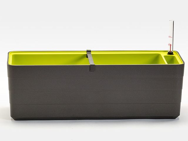 Obrázek produktu Truhlík samozavlažovací Berberis, antracit + zelená, 60cm
