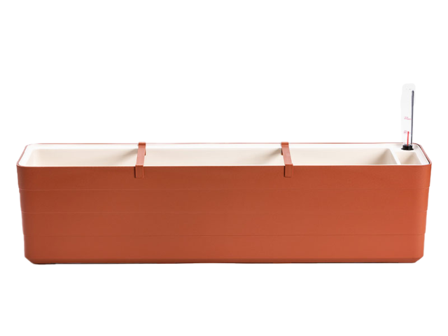 Obrázek produktu Truhlík samozavlažovací Berberis, terakota + slonová kost, 80cm