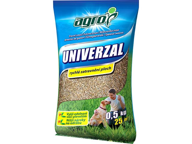 Obrázek produktu Travní směs Univerzál 0,5kg, Agro