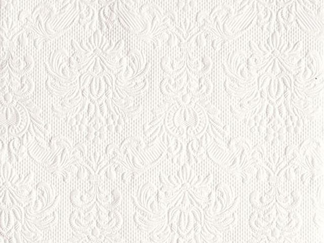 Obrázek produktu Ubrousky Elegance bílé 33x33 cm, 15 ks