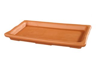 Podmiska pod truhlík Odra 41cm, terakota