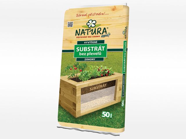 Obrázek produktu Substrát pro vyvýšené záhony 50 l, Natura