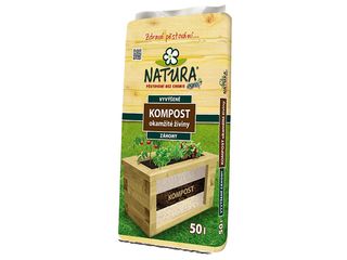 Kompost pro vyvýšené záhony 50 l, Natura