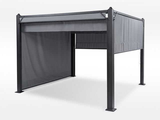 Obrázek produktu Pavilon se střechou Blumfeldt, Pantheon Cortina 3 x 3m, šedá