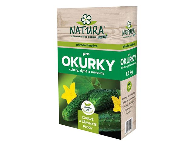 Obrázek produktu Hnojivo přírodní, okurky, cukety, dýně 1,5kg, Natura