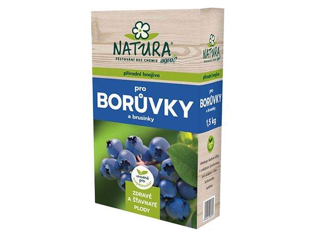 Obrázek produktu Hnojivo přírodní, borůvky a brusinky 1,5kg, Natura