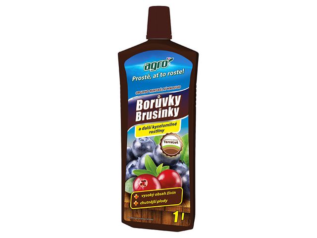 Obrázek produktu Hnojivo organominerální kapalné borůvky 1l, Agro