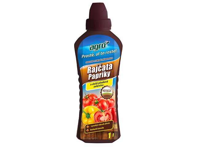 Obrázek produktu Hnojivo organominerální kapalné rajčata 1l, Agro