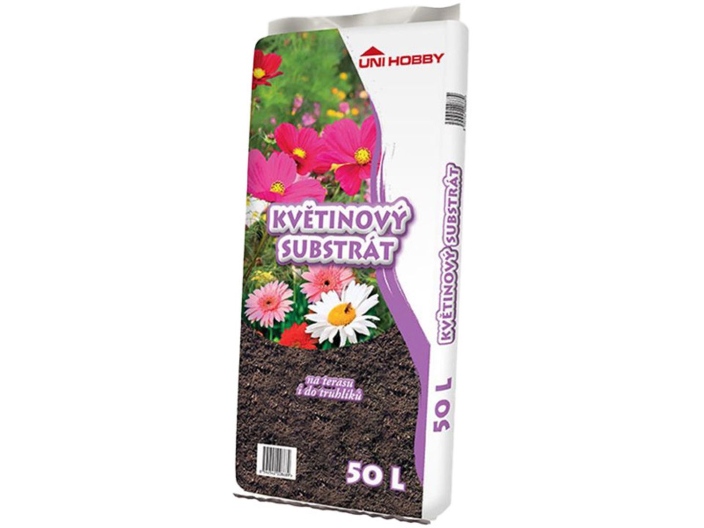 Substrát květinový 50 l, UNI HOBBY