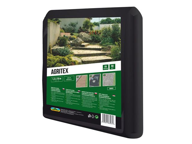 Obrázek produktu Textilie AGRITEX mulčovací tkaná černá 1,5x10m 90g