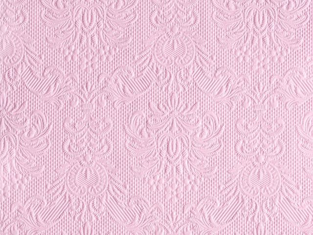 Obrázek produktu Ubrousky Elegance světle růžové 33x33 cm, 15 ks
