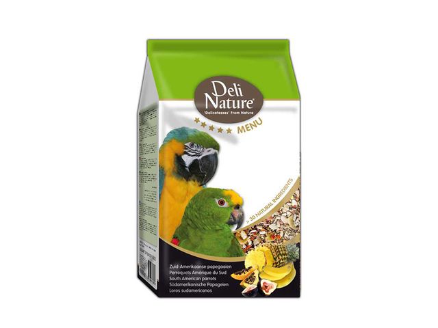 Obrázek produktu Krmivo Deli Nature 5 Menu SOUTH AMERICAN PARROTS 800 g - Jihoamerický papoušek