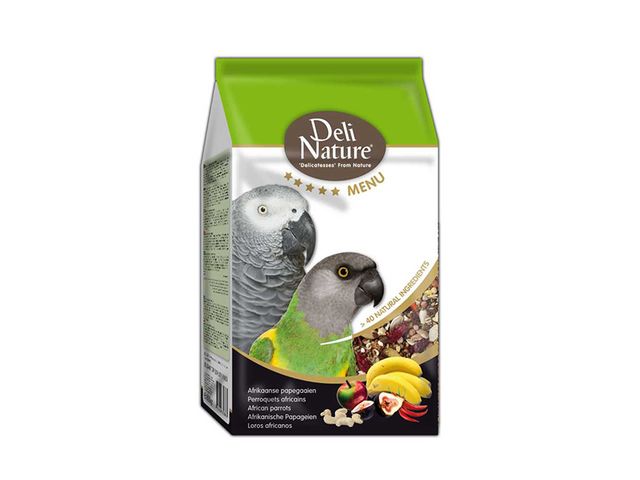 Obrázek produktu Krmivo Deli Nature 5 Menu AFRICAN PARROTS 800 g - Africký papoušek