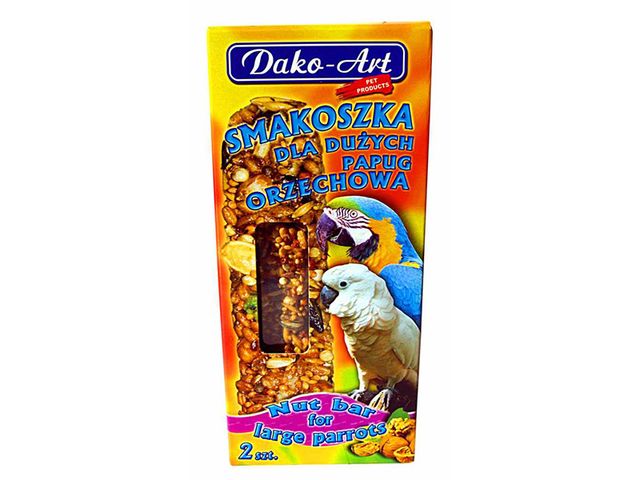 Obrázek produktu Tyčinka velký papoušek ořech Dako 2ks