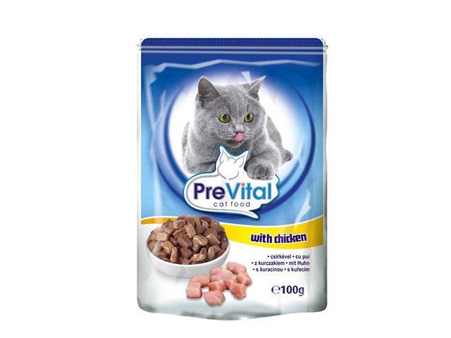 Obrázek produktu Kapsička PreVital kočka kuře 100g