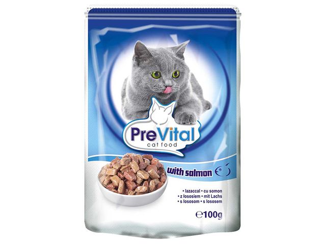 Obrázek produktu Kapička PreVital kočka losos 100g