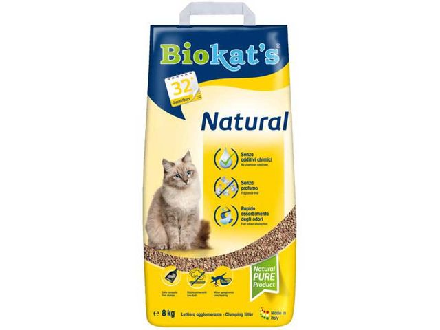 Obrázek produktu Podestýlka Biokats natural 8kg