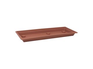 Podmiska plastová pod truhlík Magnus 80cm, terakota