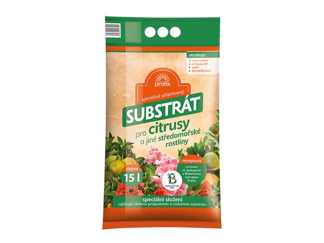 Obrázek produktu Substrát pro citrusy 15l, Profík