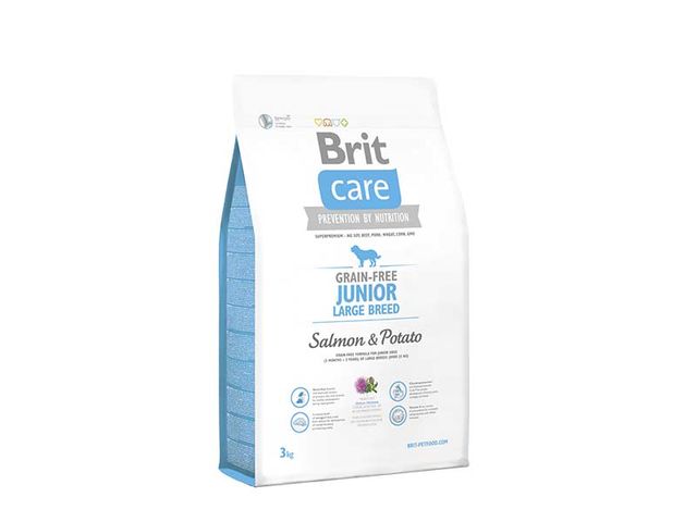 Obrázek produktu Granule Brit Care Grain Free Junior LB Salmon & Potato 3kg