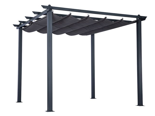 Obrázek produktu Pavilon se stahovací střechou 3x3m antracit