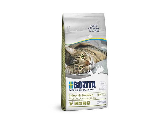 Obrázek produktu Granule pro kočky Bozita Cat Indoor & Sterilised Chicken 2 kg