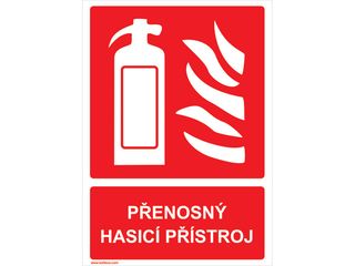 Fólie - Přenosný hasicí přístroj