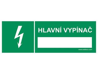 Fólie - Hlavní vypínač