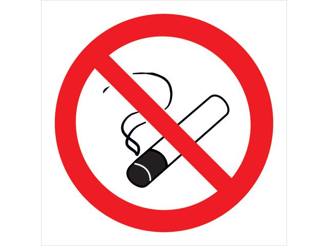Obrázek produktu Fólie - Zákaz kouření - symbol