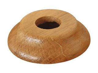Rozeta dělená 3/4, dub lakovaný, pr. 26mm