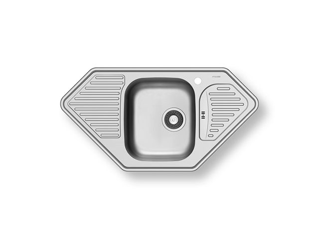 Obrázek produktu Dřez nerez Corner 1B 2D 95x50 rohový
