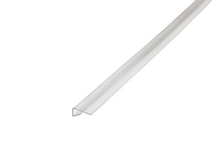 Profil plastový pro polykarbonátové desky LPU 4mm, 2,1m