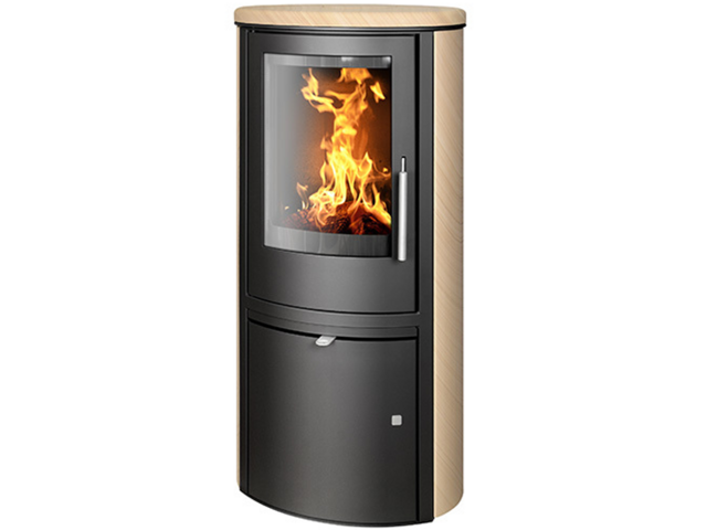 Obrázek produktu Kamna krbová ABX Reno, kámen pískovec/černá, 5kW