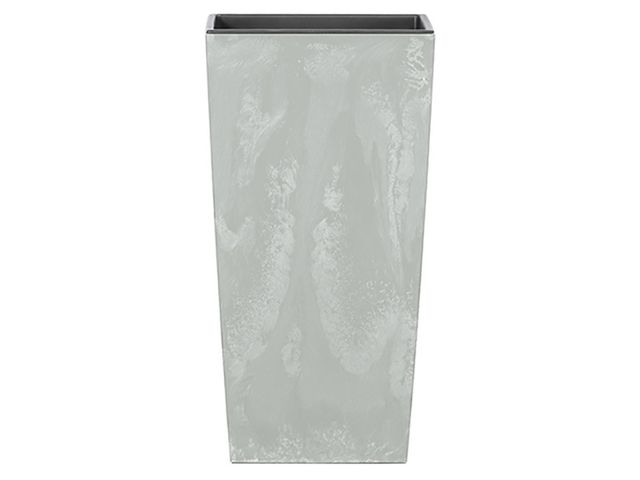 Obrázek produktu Květináč Urbi Square Beton Effect, sv. šedý, 40x40x75cm