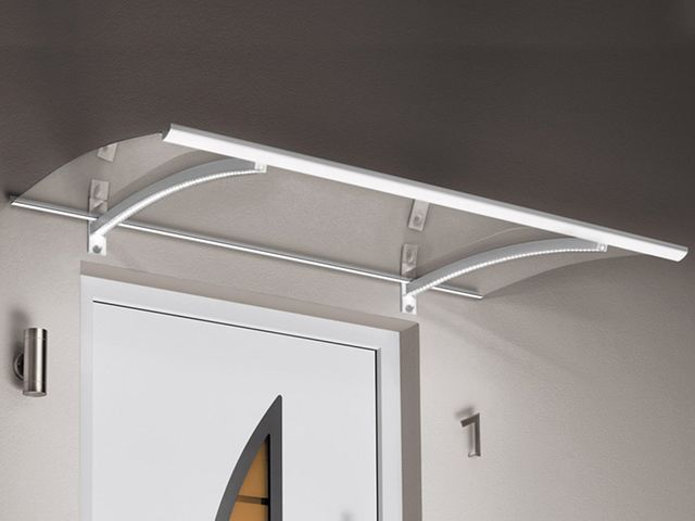Obrázek produktu Stříška vchodová LED Technik P, bílá (čirá) 150x90cm