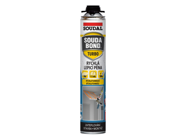 Obrázek produktu Pěna montážní pistolová Soudabond Easy turbo 750ml