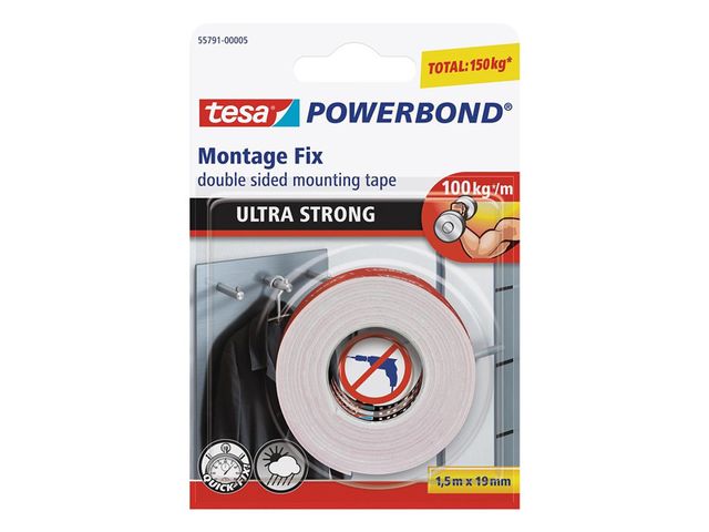 Obrázek produktu tesa Powerbond® Ultra Strong 1,5 m x 19 mm