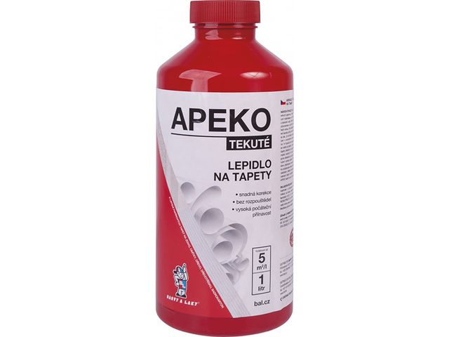 Obrázek produktu Lepidlo tekuté Apeko na tapety 1l